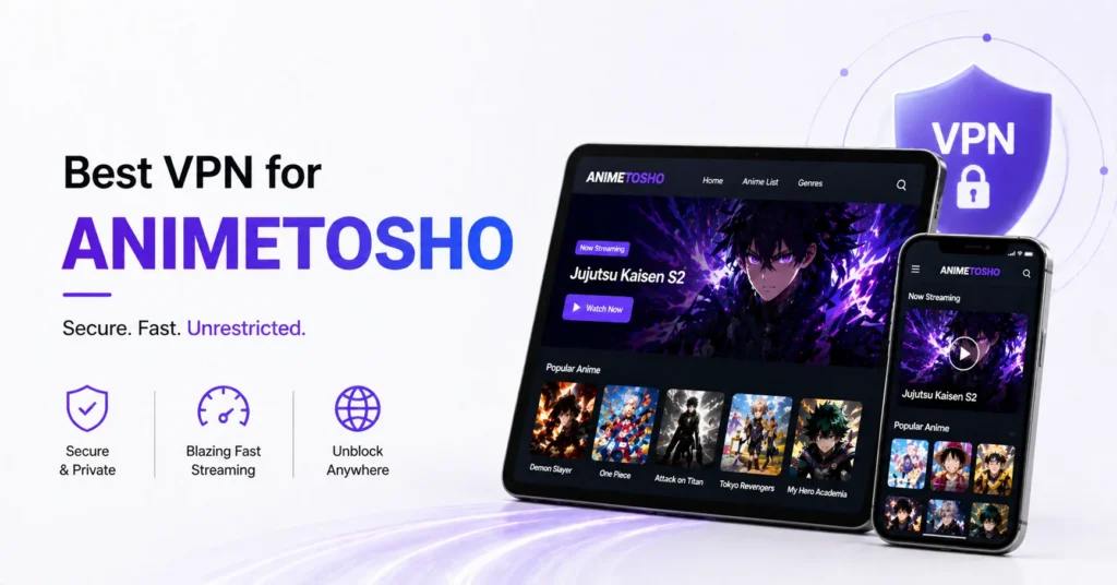 best VPN for Animetosho