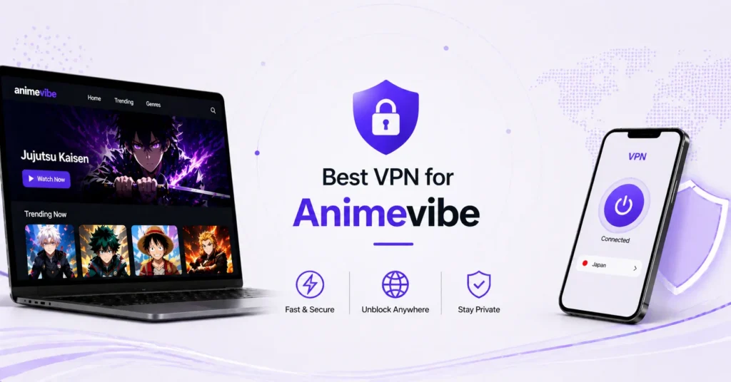 best VPN for Animevibe