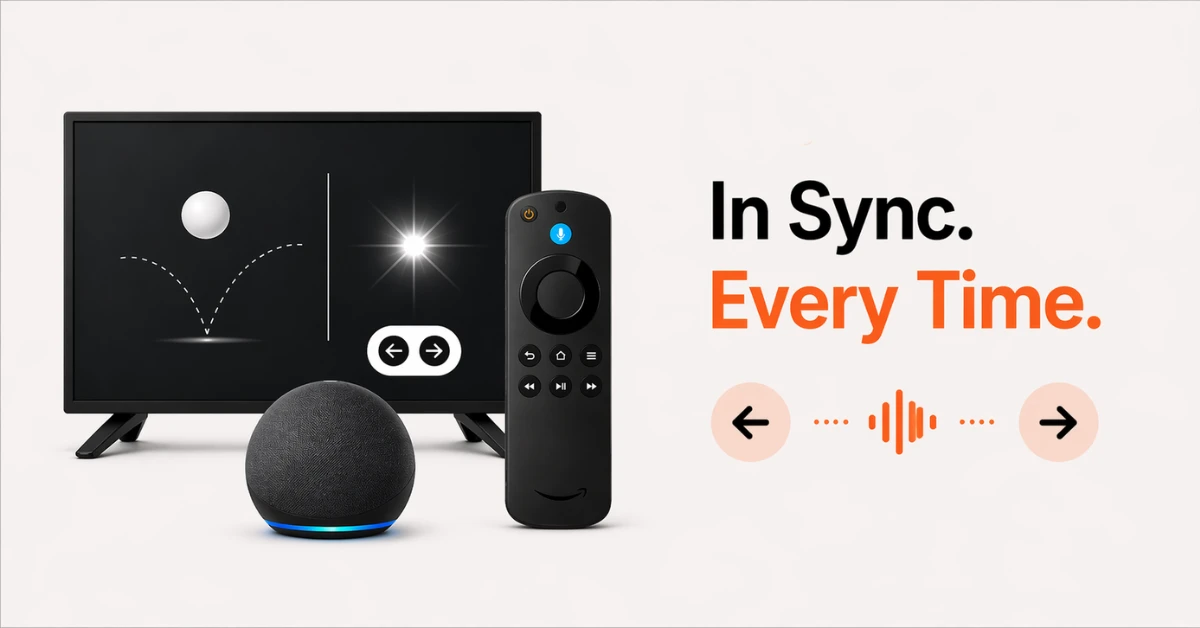 How do I fix audio out of sync on Firestick?