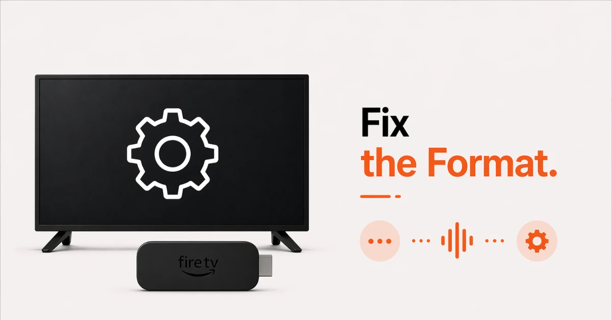 How do I fix audio out of sync on Firestick?