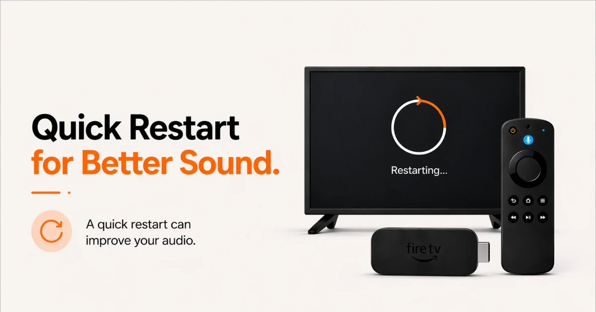 How do I fix audio out of sync on Firestick?