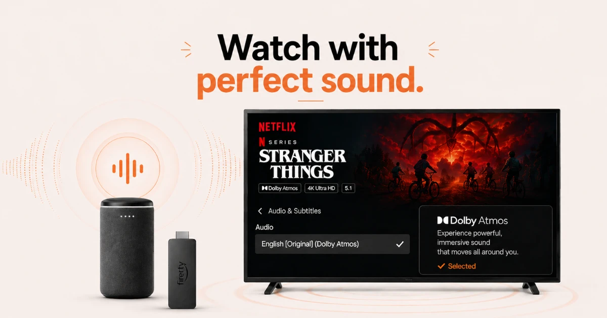 How do I enable Dolby Atmos on Firestick?