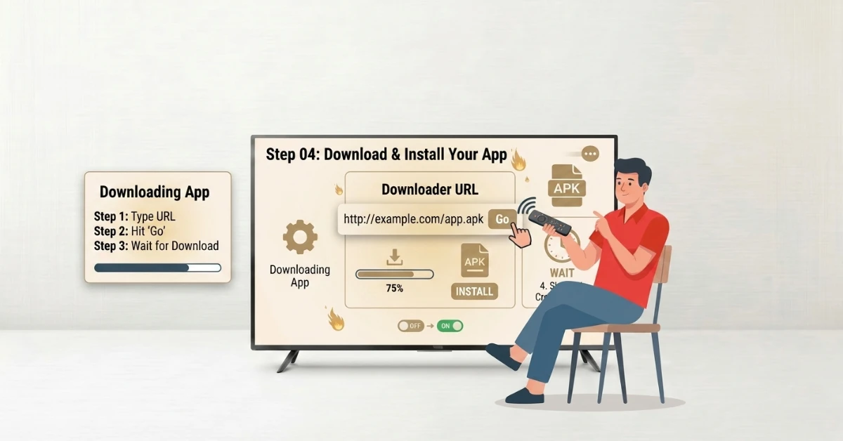 How to use downloader app on firestick