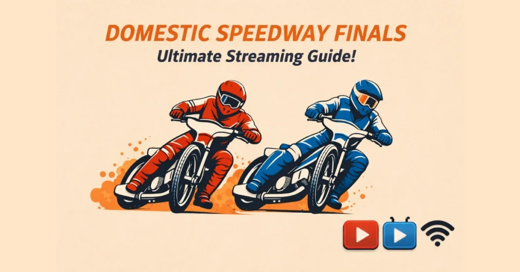 Watch Domestic Speedway Finals Live