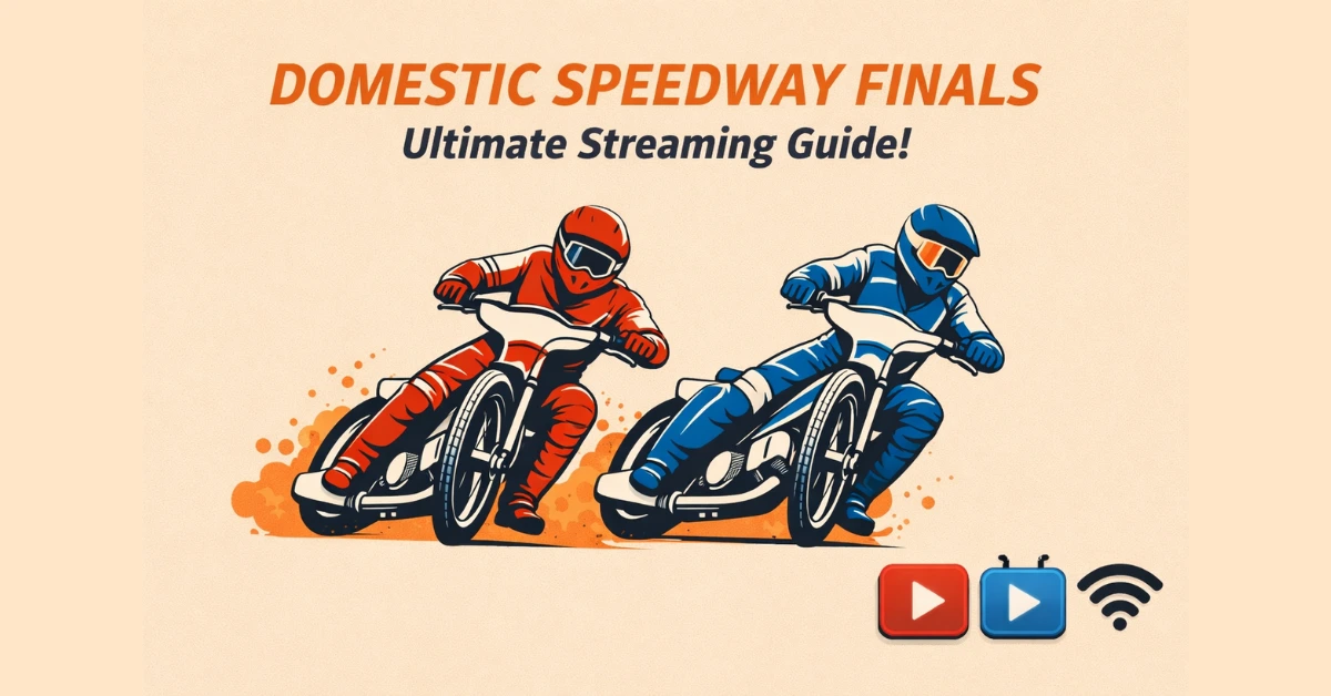 Watch Domestic Speedway Finals Live