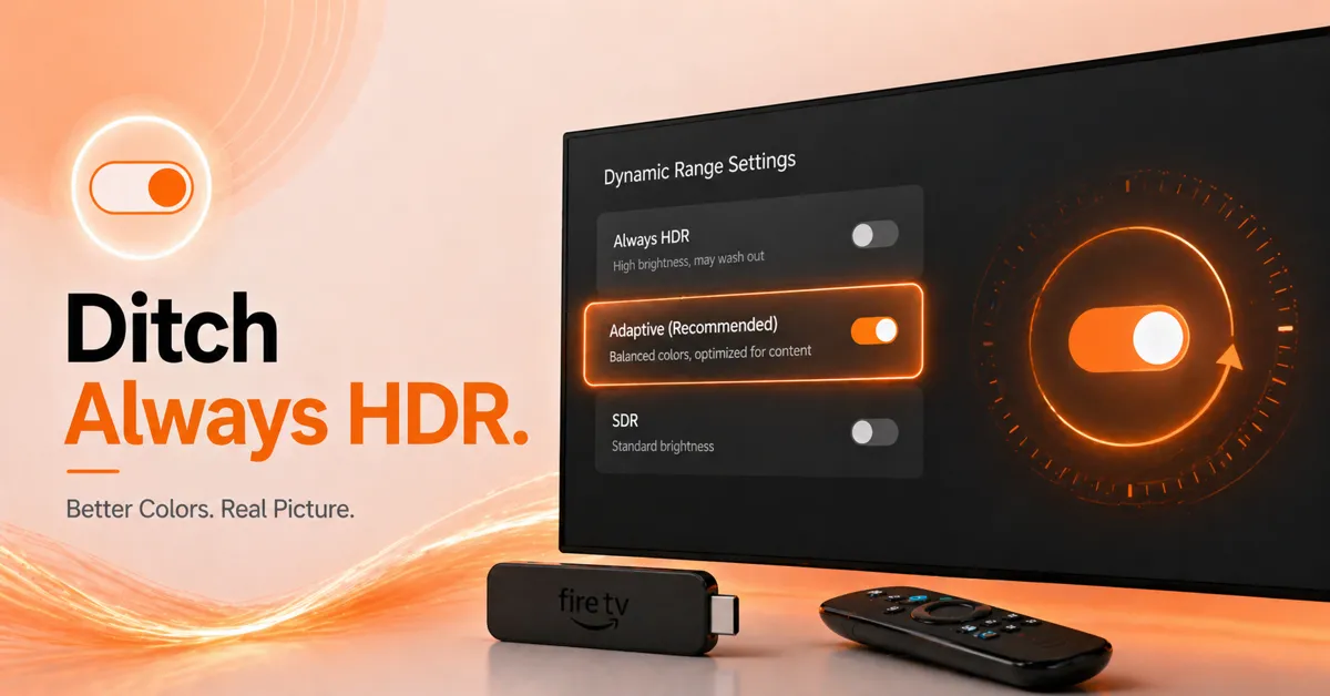 Why Does Firestick Look Washed Out On My TV? Step 2
