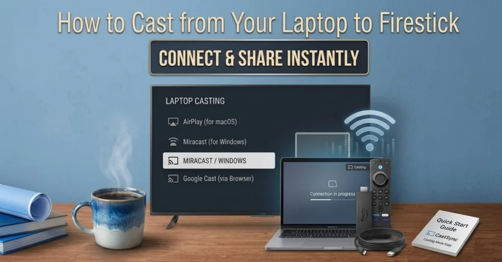 cast from my laptop to fire stick
