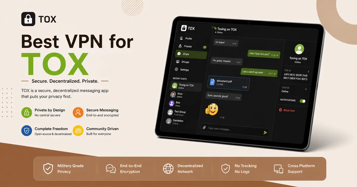Best VPN for TOX