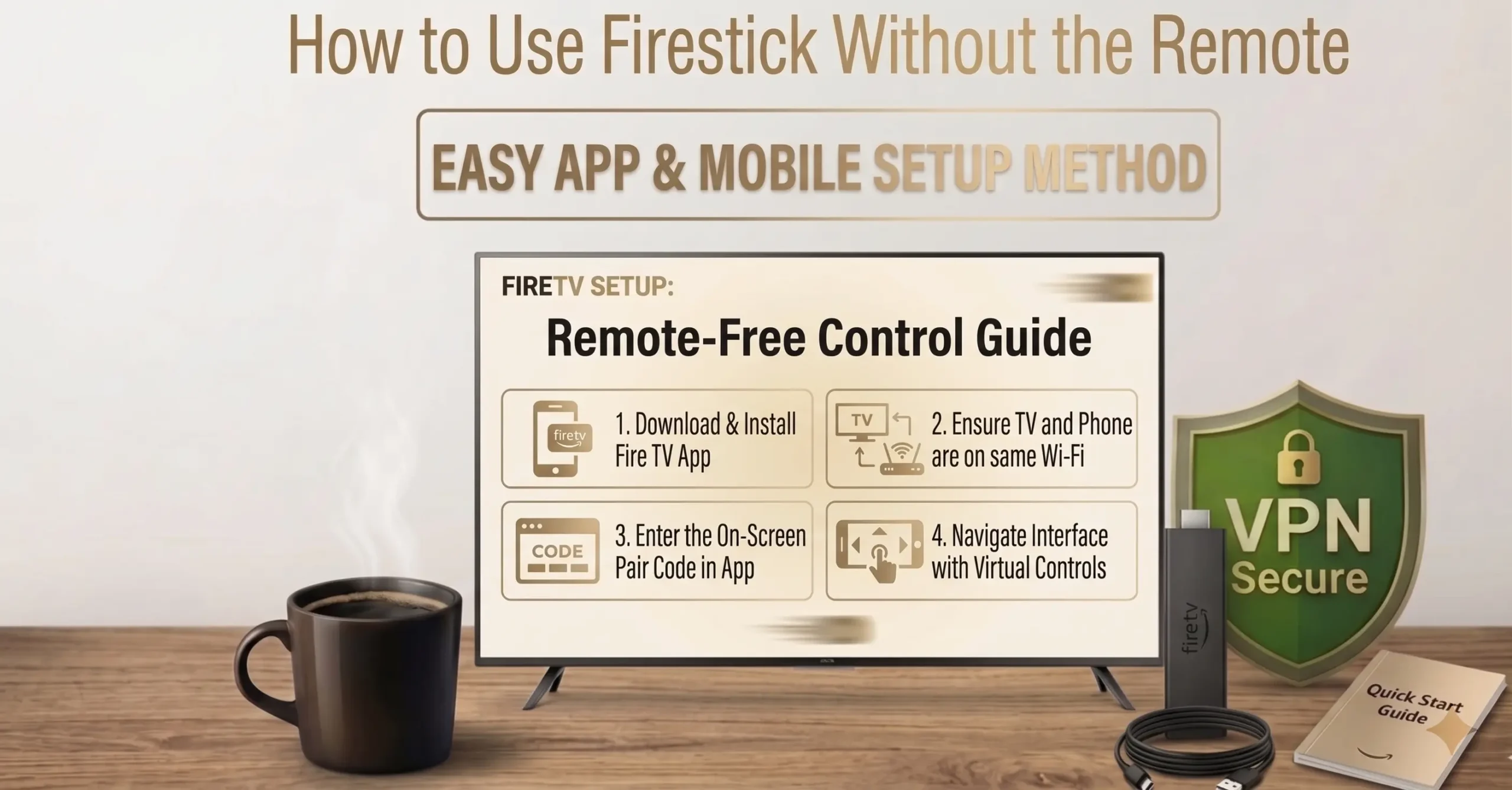 How to Use Firestick Without the Remote: Step-by-Step Guide - VPN Guider