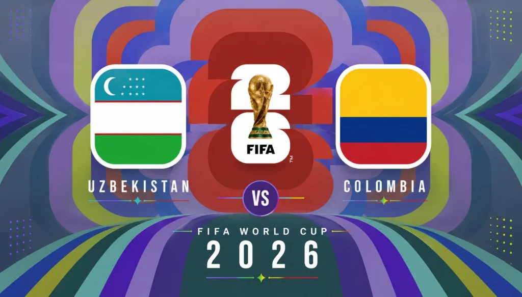 Watch Uzbekistan vs Colombia Live, FIFA World Cup