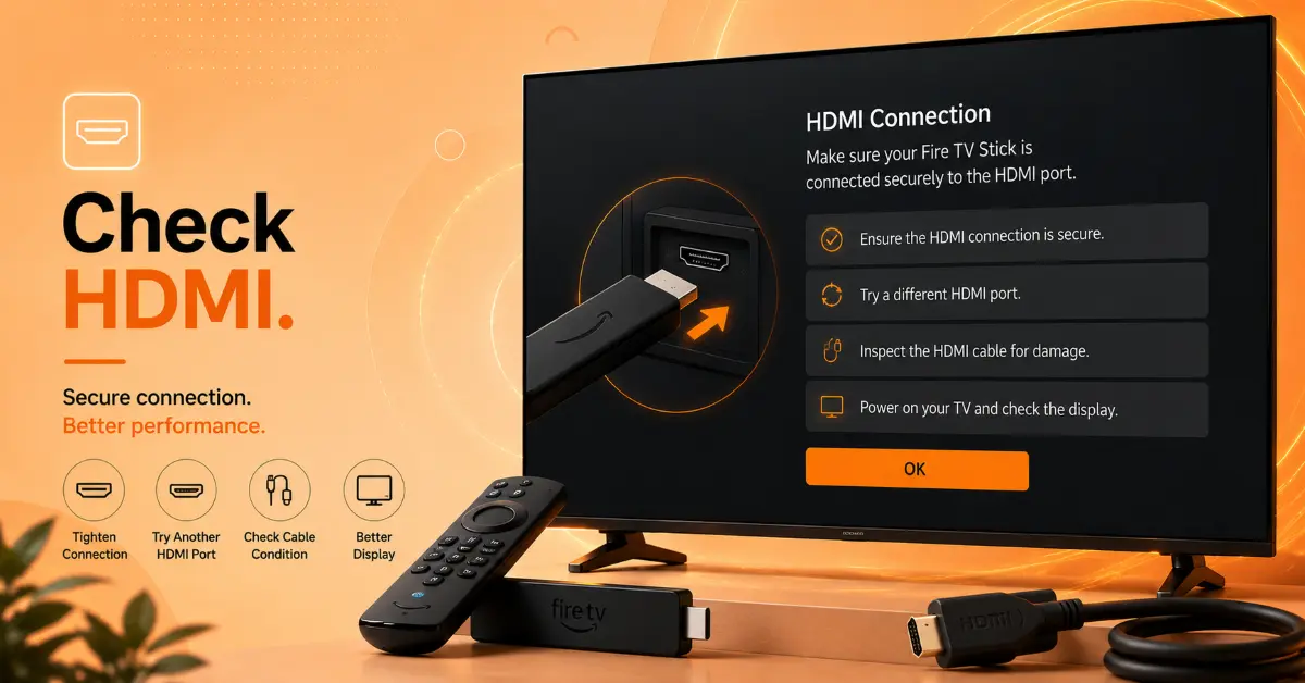 Inspect HDMI Connections