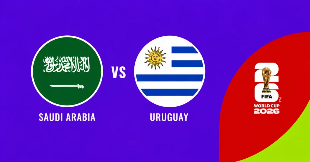 Watch Saudi Arabia vs Uruguay Live, FIFA World Cup
