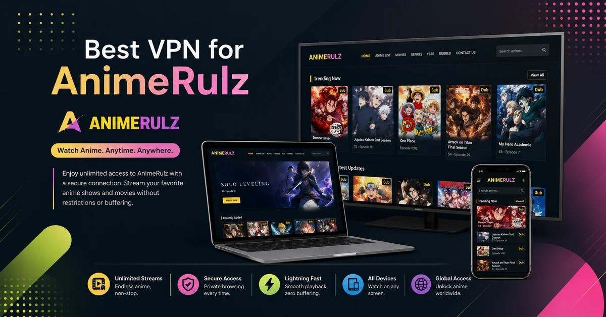 Best VPN for AnimeRulz