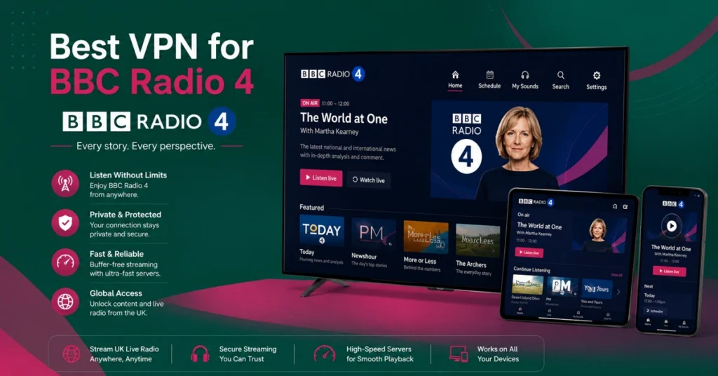 Best VPN for BBC Radio 4