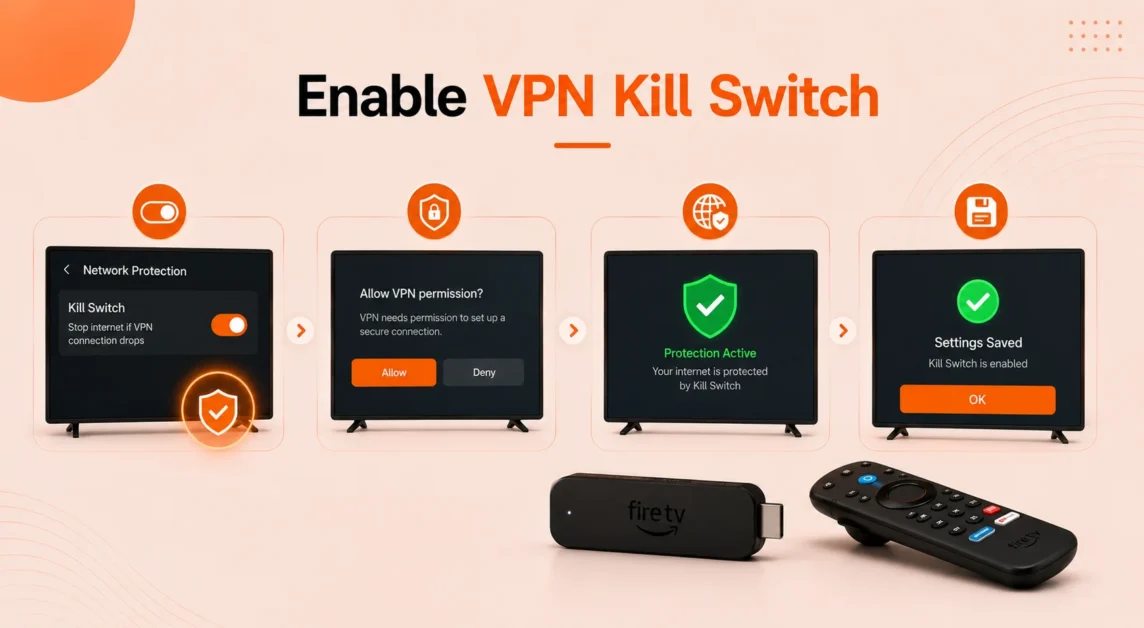 Enable VPN Kill Switch Feature
