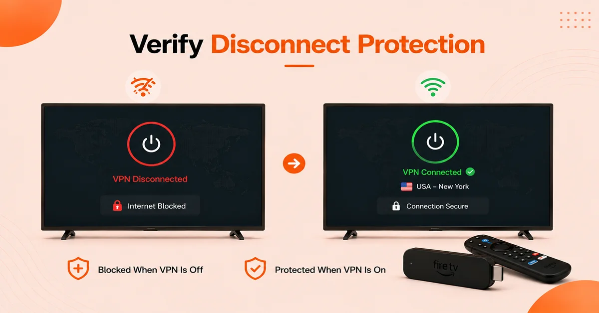 Test VPN Disconnect Protection