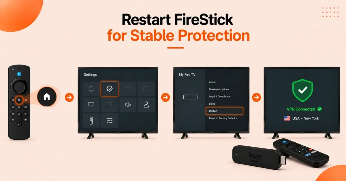 Restart FireStick for Stable Protection