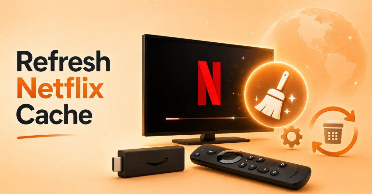 Clear Netflix App Cache