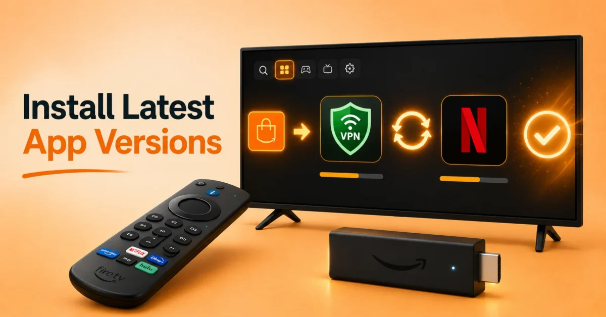 Update VPN and Netflix Apps