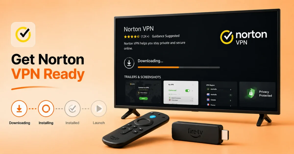 Install Norton VPN on Fire TV