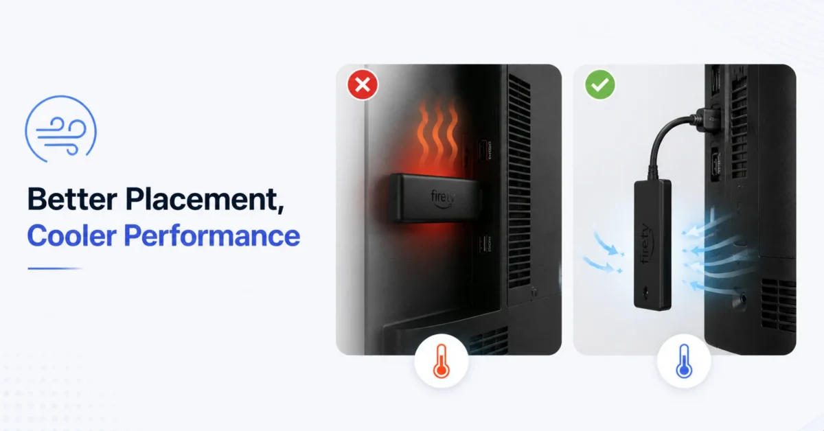 Improve Airflow Around Device