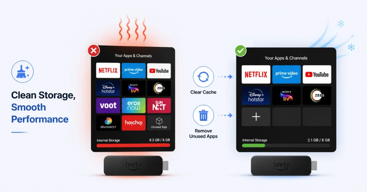 Clear Cache and Unused Apps
