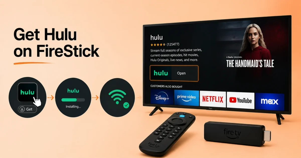 Download Hulu on FireStick