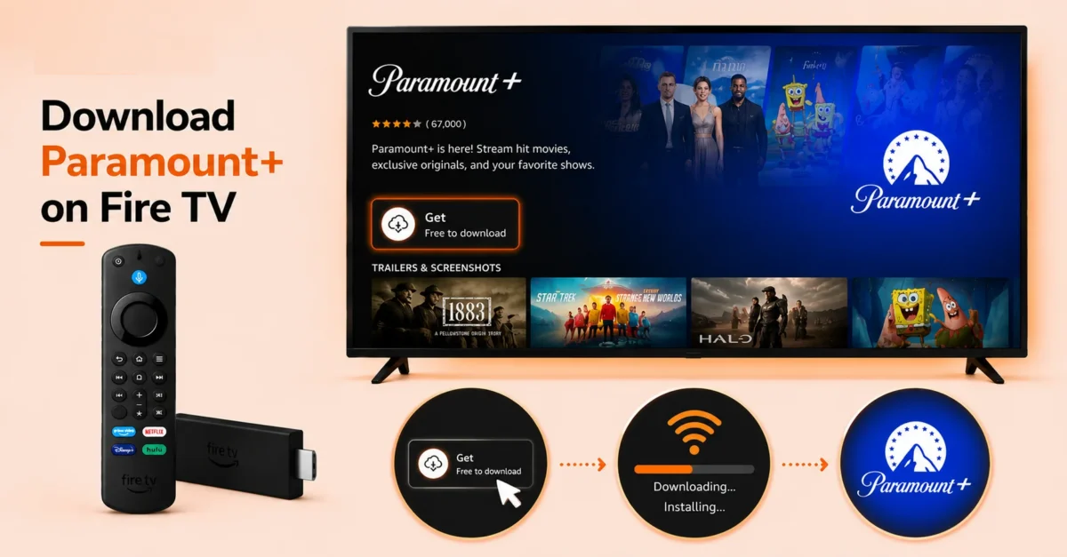 Install Paramount+ on FireStick