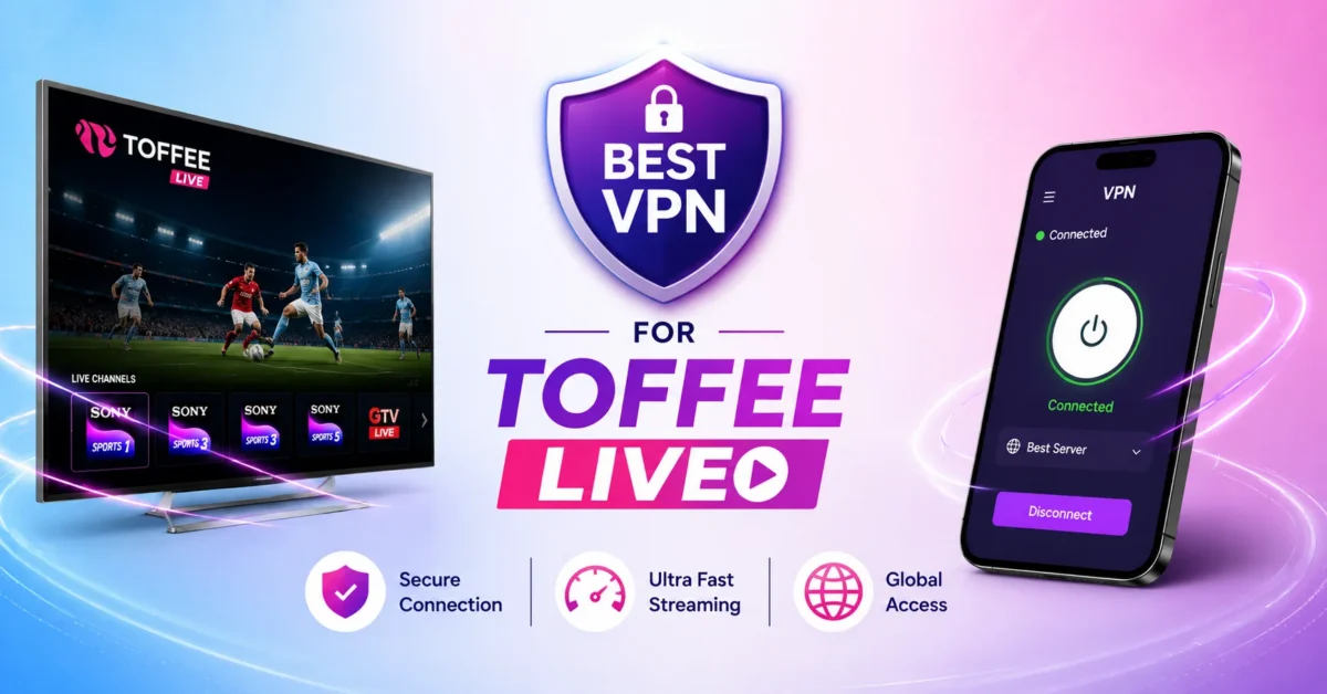 best VPN for Toffee Live