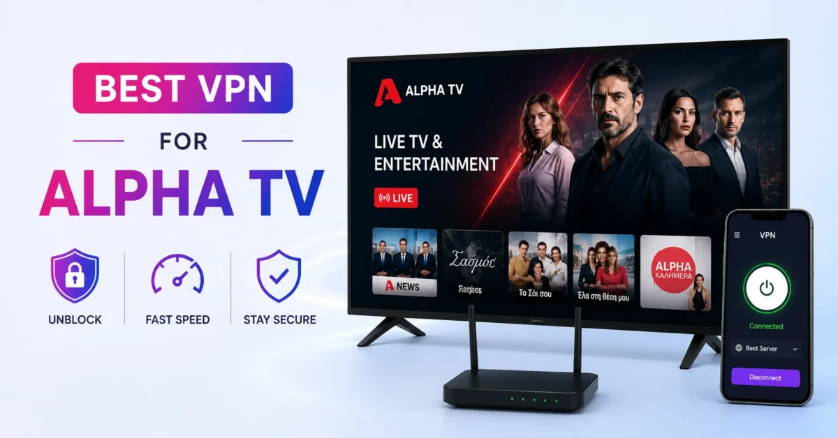 best VPN for Alpha TV