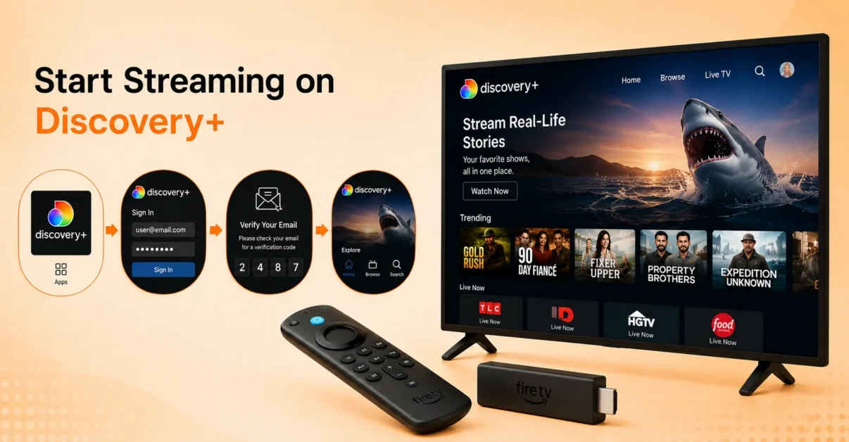 Sign In to Discovery Plus Account