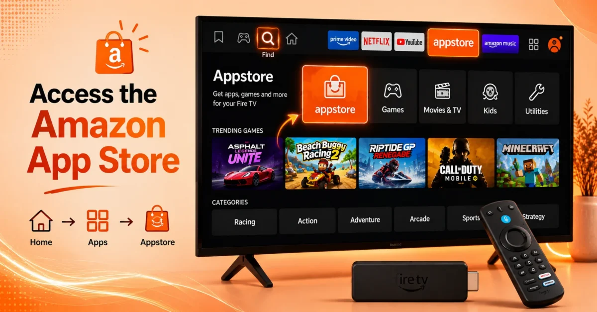 Open the Amazon Appstore