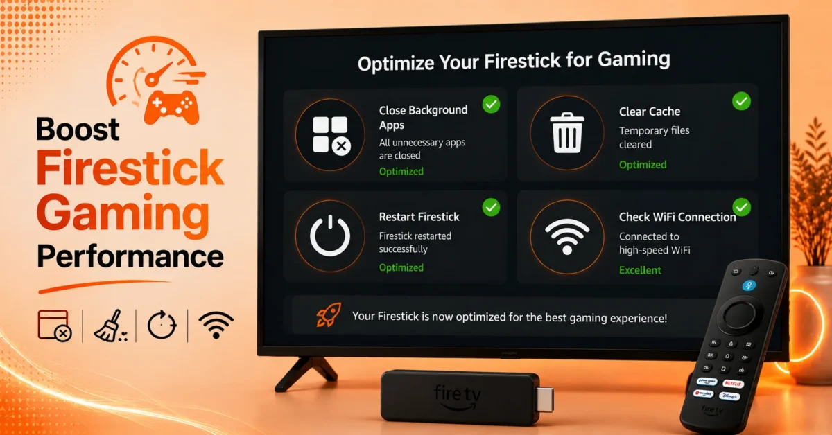 Optimize Firestick Gaming Performance