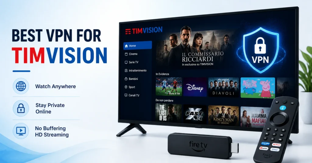 best vpn for TIMVISION
