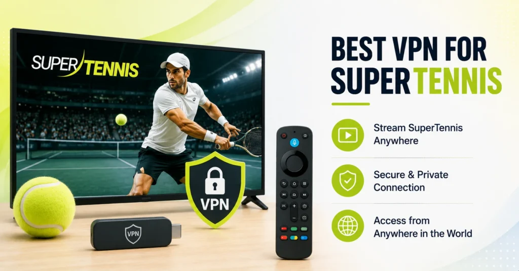 best vpn for SuperTennis