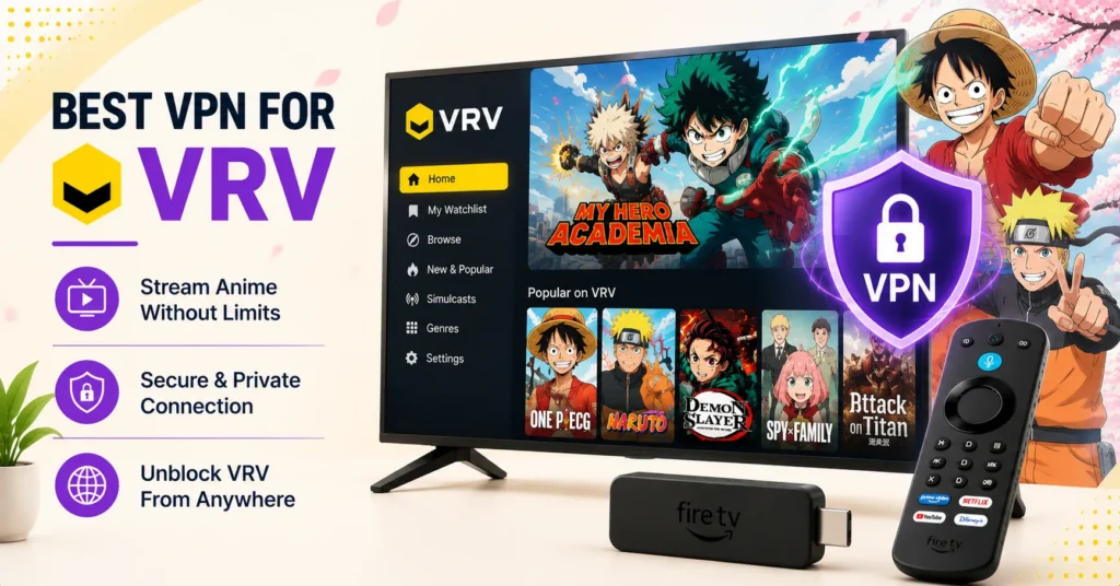 best VPN for VRV