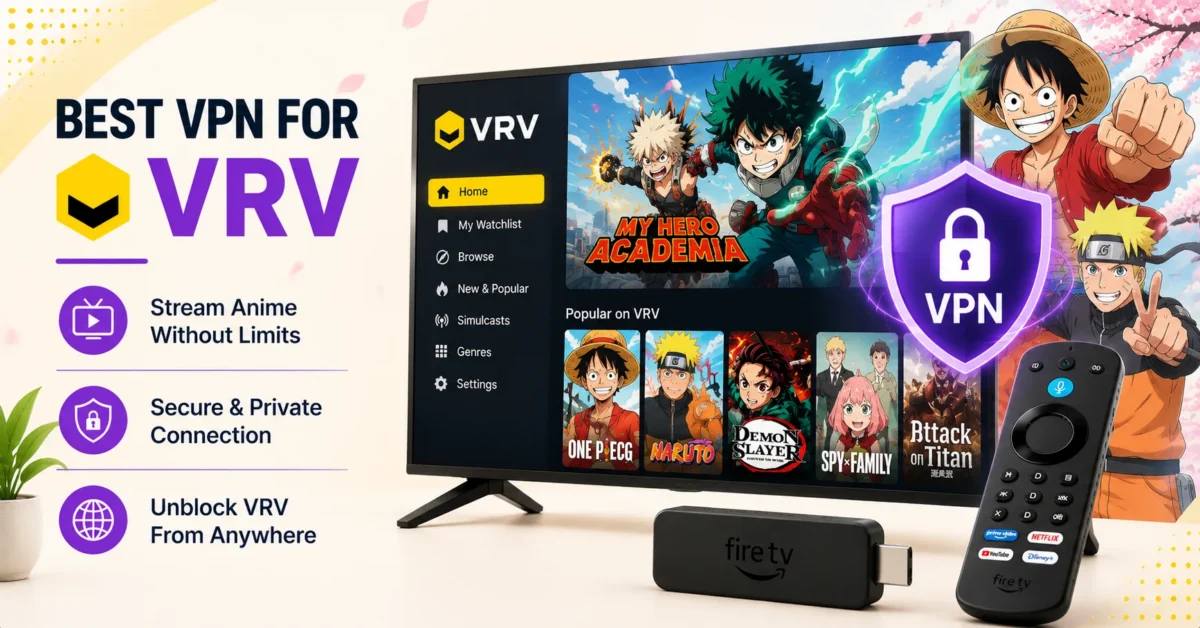 best VPN for VRV