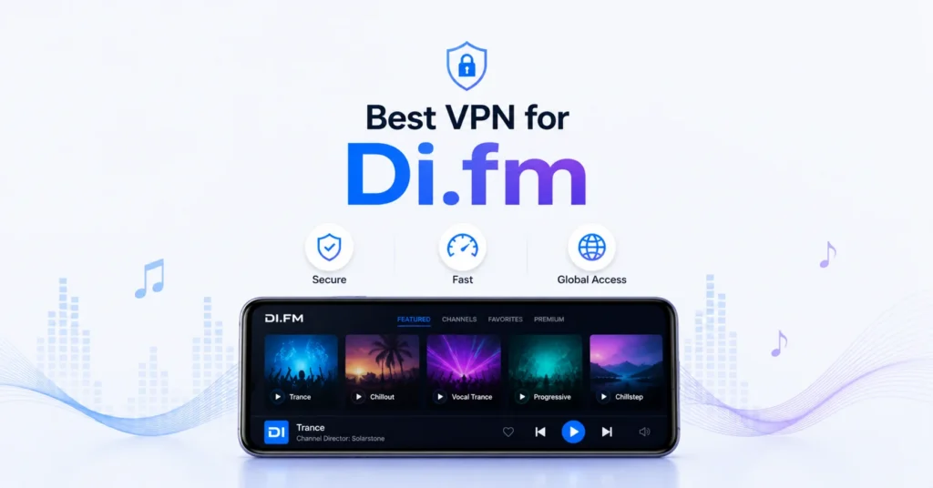 best VPN for Di.fm