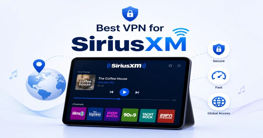 best vpn for siriusxm