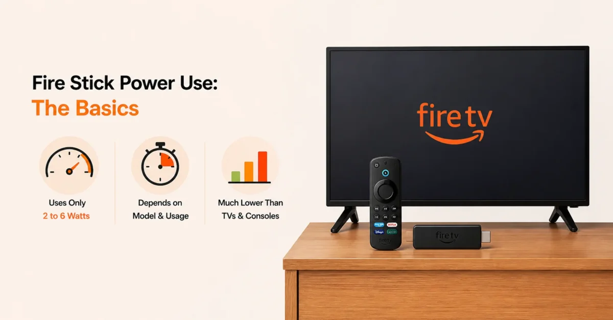 Understand Fire Stick Power Consumption Basics