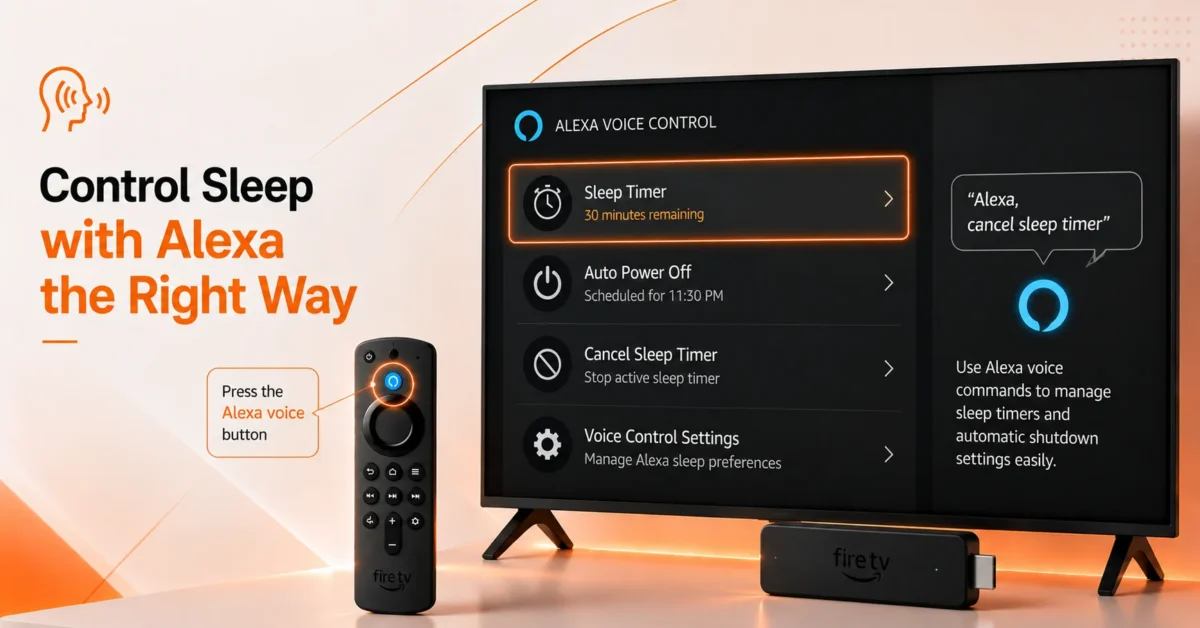 Use Alexa Sleep Commands Carefully