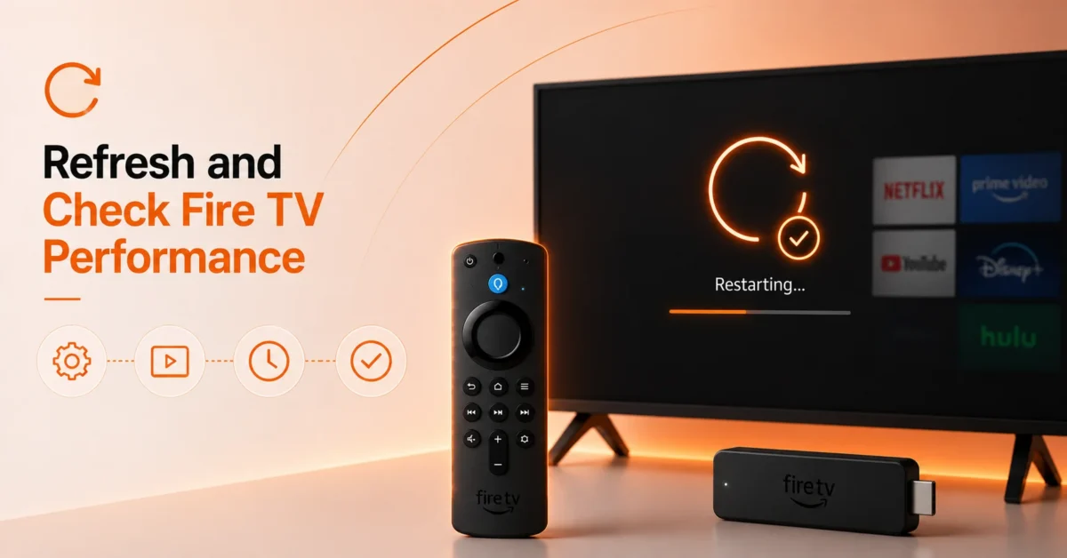 Restart and Test Fire Stick
