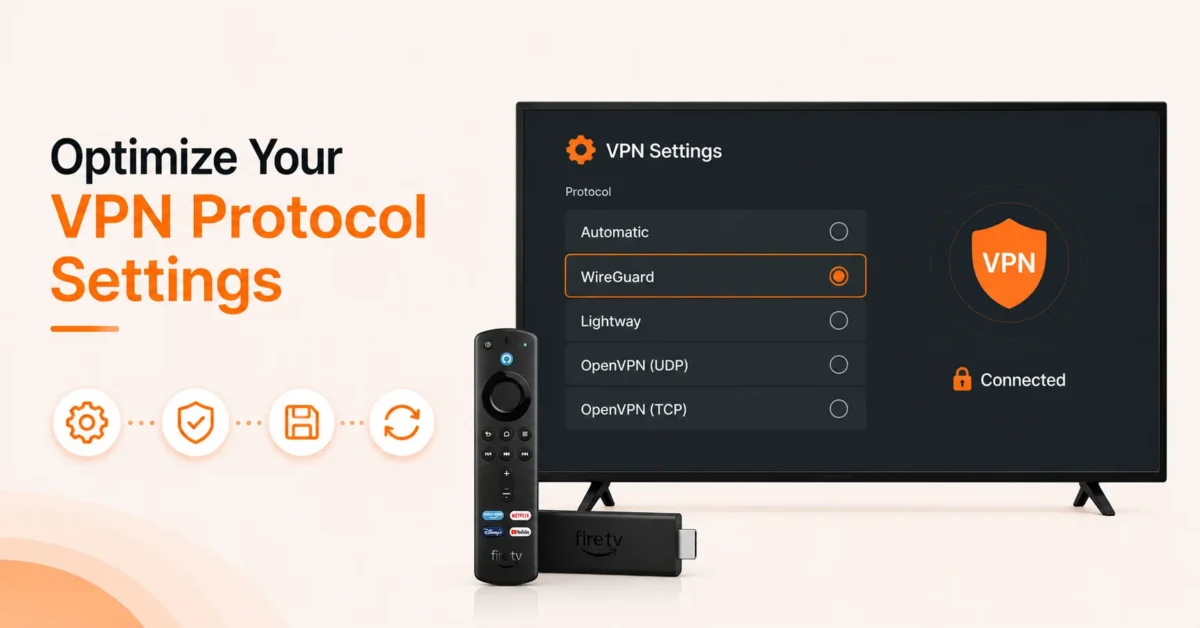 Change VPN Protocol Settings