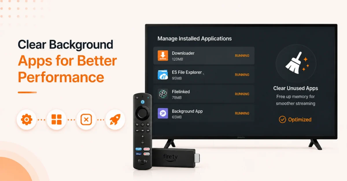 Close Unused Background Applications