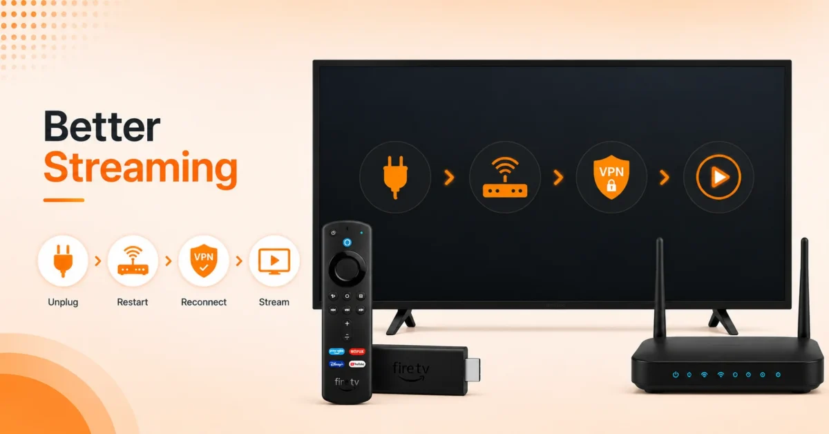 Restart Firestick and Router
