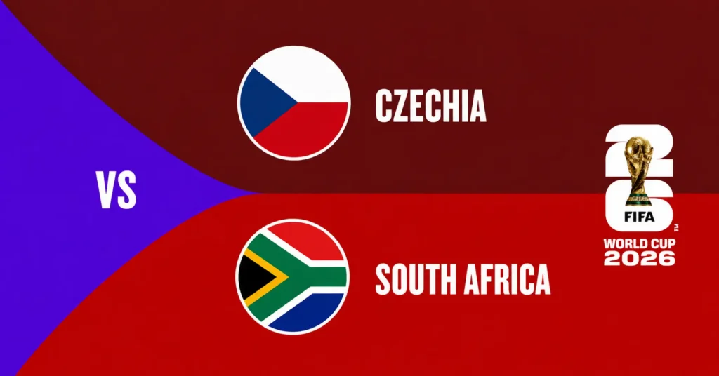 Watch Czechia vs South Africa Live, FIFA World Cup