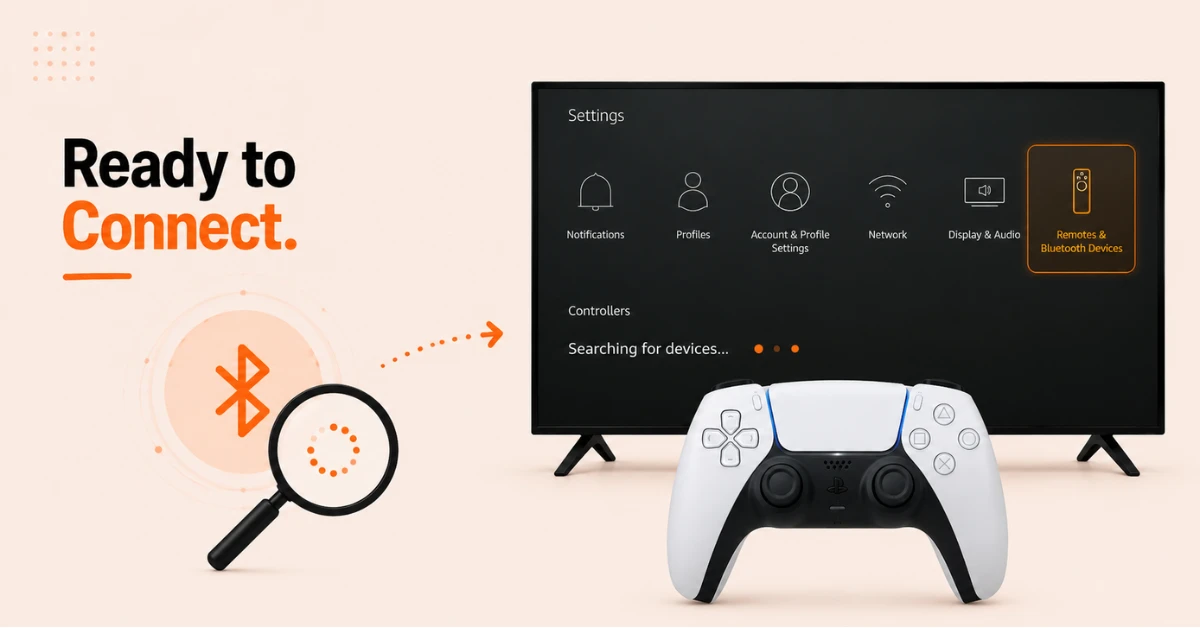ps5 controller on firestick