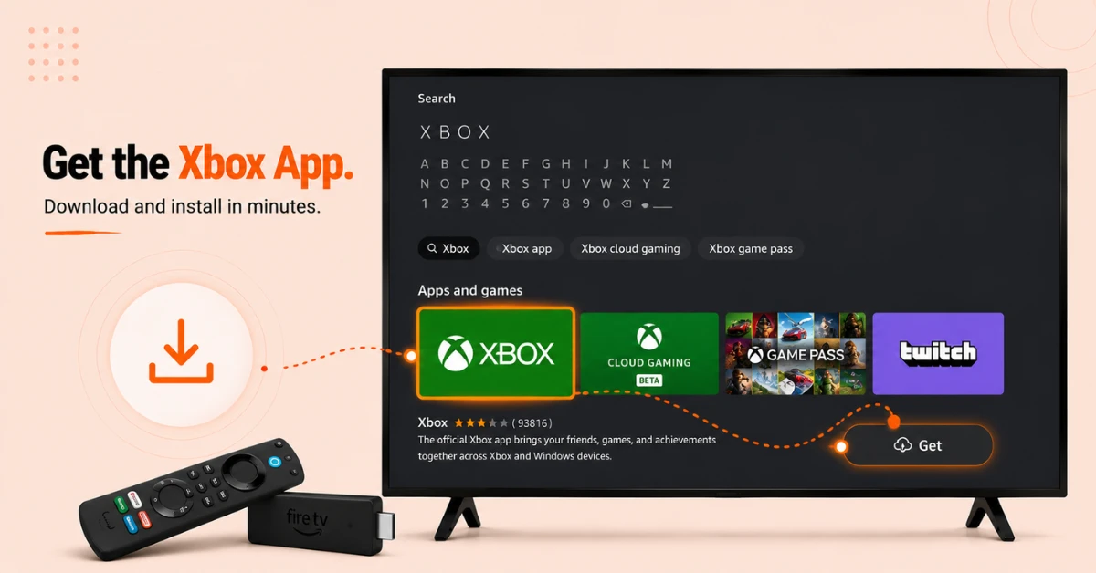 Xbox cloud gaming on firestick