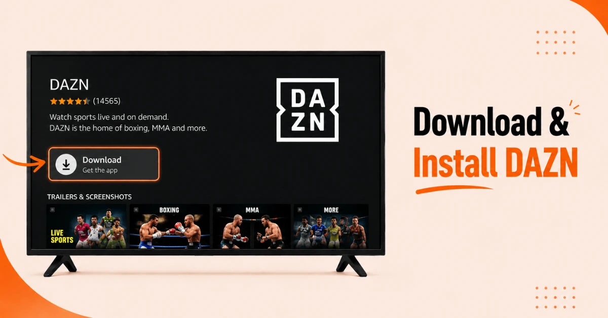 How to install Dazn on firestick