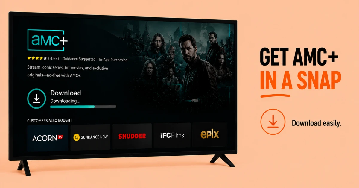 How to install amc plus on firestick
